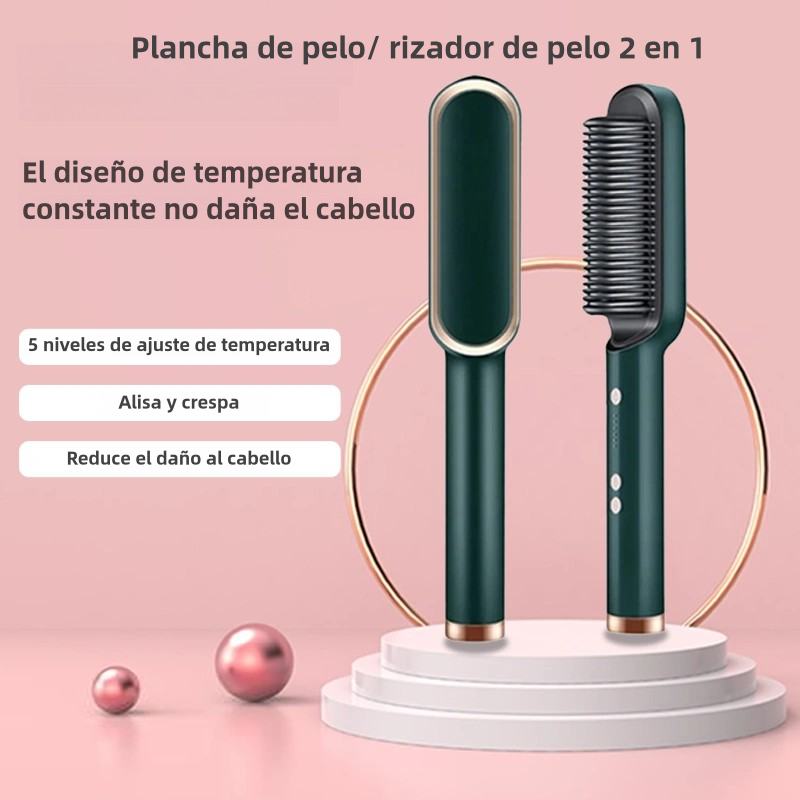 👩🦱 Peine Alisador 2en1 (30% OFF) 👩