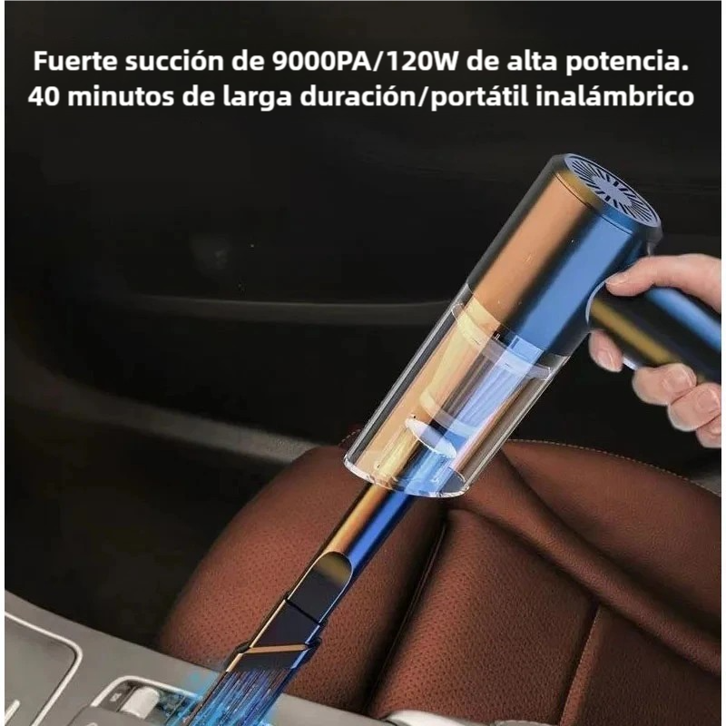 Mini Aspiradora Inalámbrica 🚘 (30% OFF + Envío Gratis)