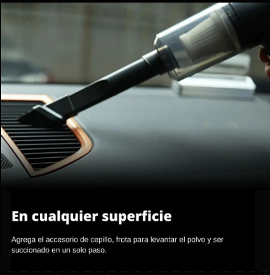 Mini Aspiradora Inalámbrica 🚘 (30% OFF + Envío Gratis)
