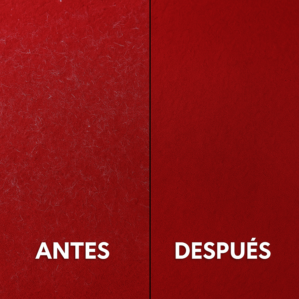 VeluSoft™ – Quita Pelusa Manual con Mango Café (Oferta 3x2)