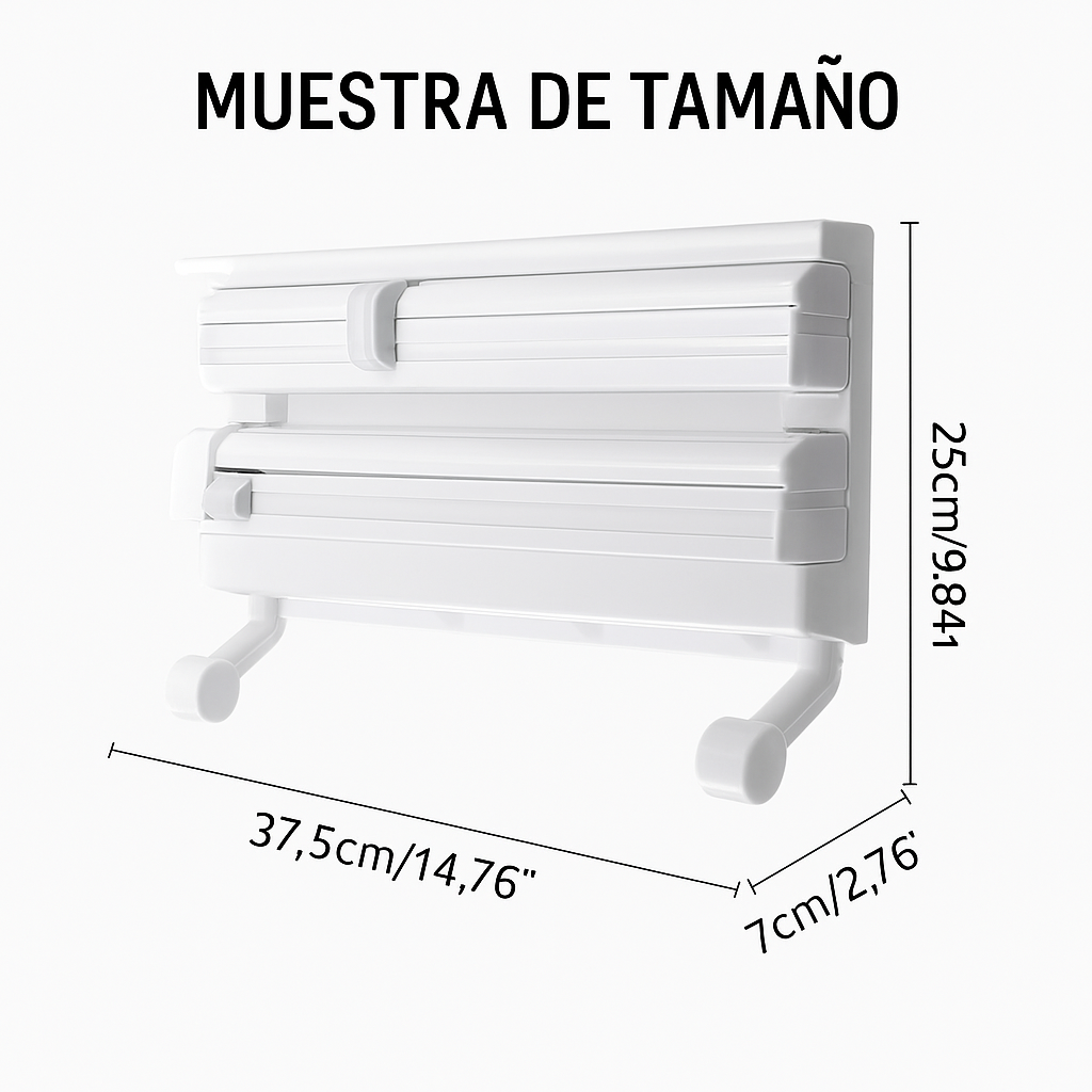 🧻 Dispensador Corta Fácil Triple (30% OFF)