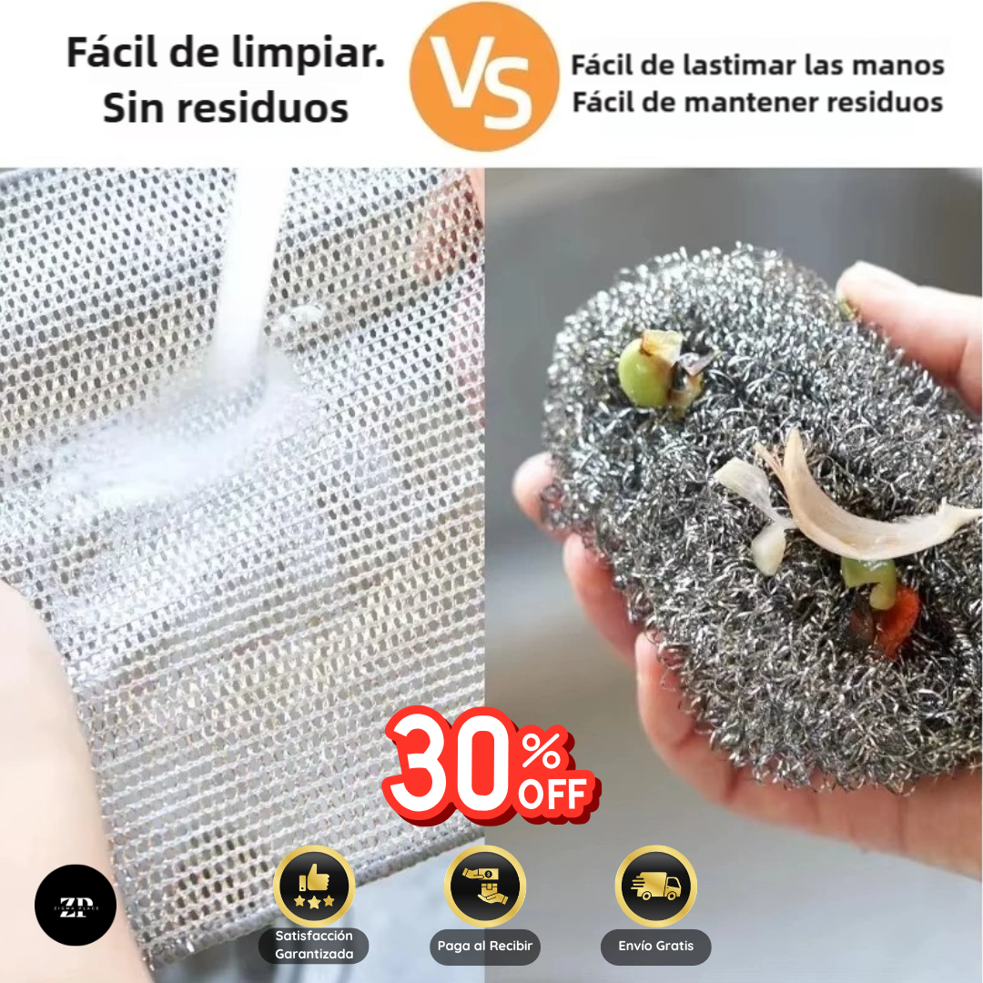 KIT PAÑO ALUMINIO X5 - Duraderos y resistentes para un uso prolongado (30% OFF)