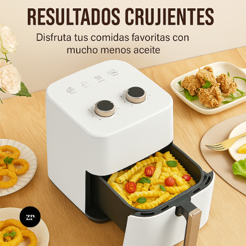 X-Crisp™ – Freidora de Aire Inteligente 5.5 Litros + PDF 100 Recetas