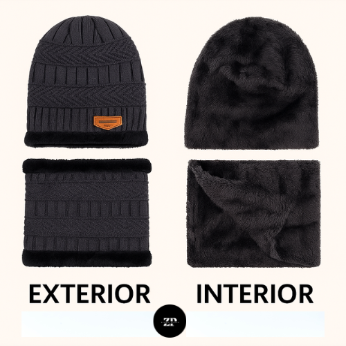 🧣🧢 WinterSoft™ – ¡Comprá 1 Set y Llevate 2! | Gorro + Bufanda Unisex (30% OFF)