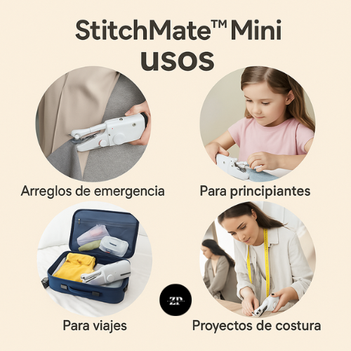 StitchMate™ – Maquina de coser portátil + Guía (GRATIS)