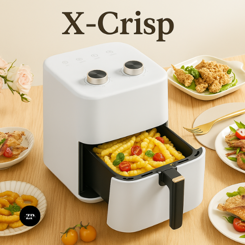 X-Crisp™ – Freidora de Aire Inteligente 5.5 Litros + PDF 100 Recetas