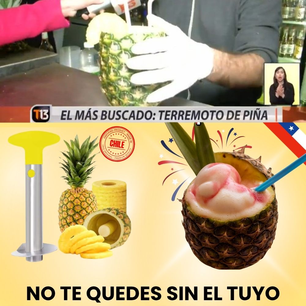 TerremoPiña™ para dejar tu piña lista pa’l terremoto