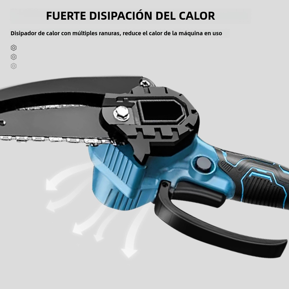🪚 Mini Motosierra Inalambrica (30% OFF) 🪵