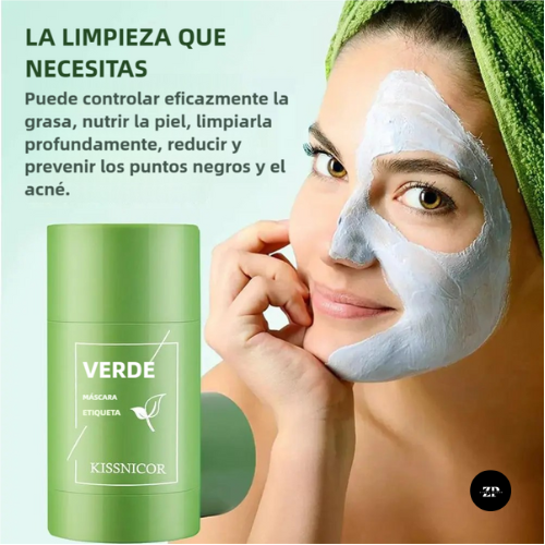 Mascarilla Elimina puntos negros, grasa y acné - (30% OFF)