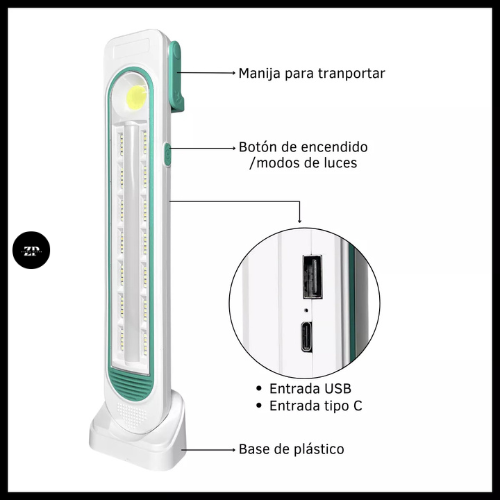 Linterna Cargador PRO - 30% OFF