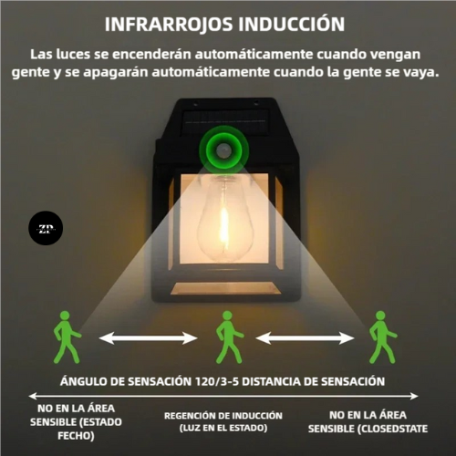 Luz solar decorativa - 30% OFF