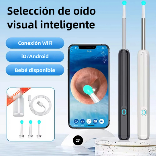 SmartScope WiFi – Otoscopio Digital de Alta Precisión 🔎📱 (30% OFF)
