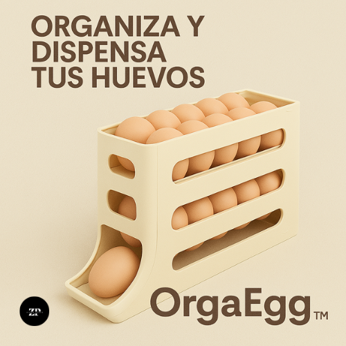 OrgaEgg™ – Dispensador Automático de Huevos 4 Niveles (30% OFF)