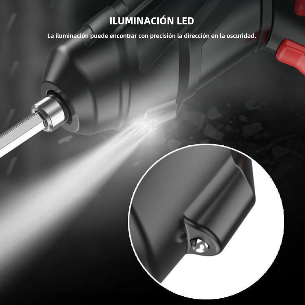 🛠️ Destornillador Eléctrico Inalámbrico (30% OFF) 💡