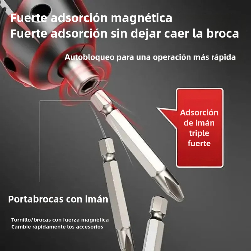 🛠️ Destornillador Eléctrico Inalámbrico (30% OFF) 💡
