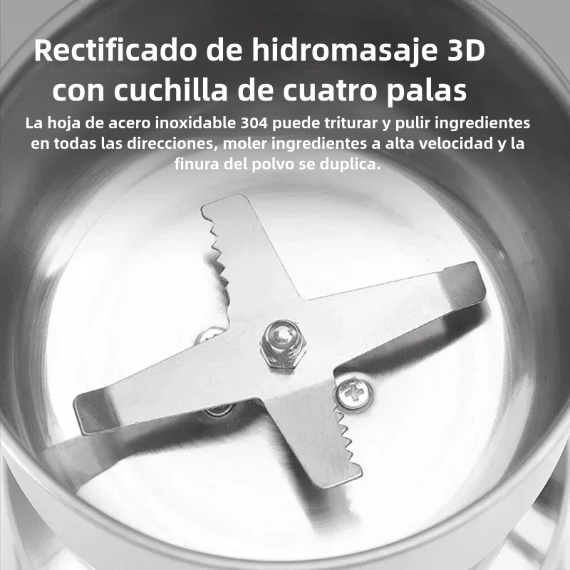 🫘 Molino Eléctrico Multiusos (30% OFF) 💯