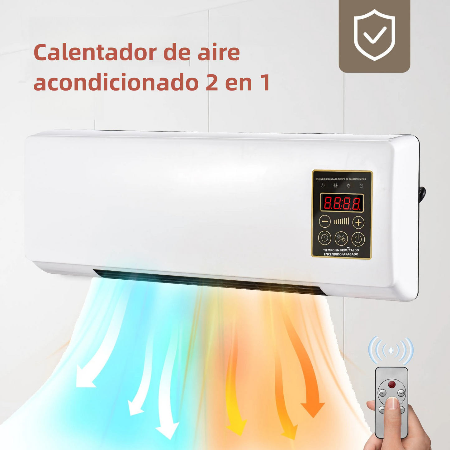 ❄️ Aire Acondicionado 2en1 🔥 (30% OFF) 🌡️
