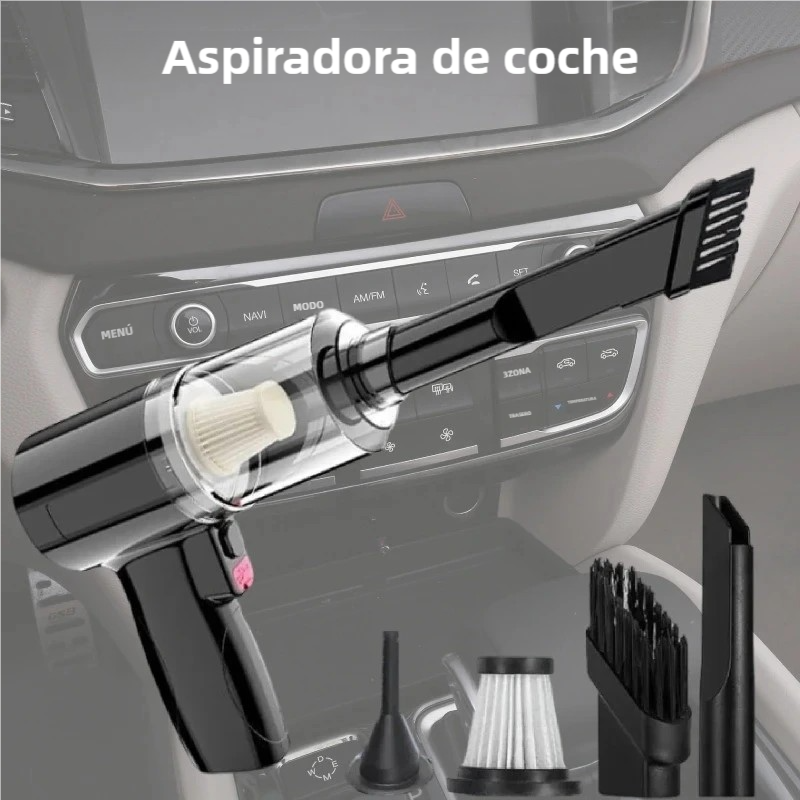 Mini Aspiradora Inalámbrica 🚘 (30% OFF + Envío Gratis)