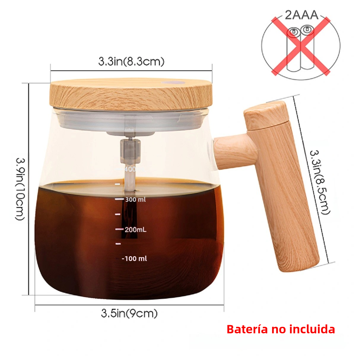 ☕ Taza Agitadora de Café Eléctrica (30% OFF) 🥛