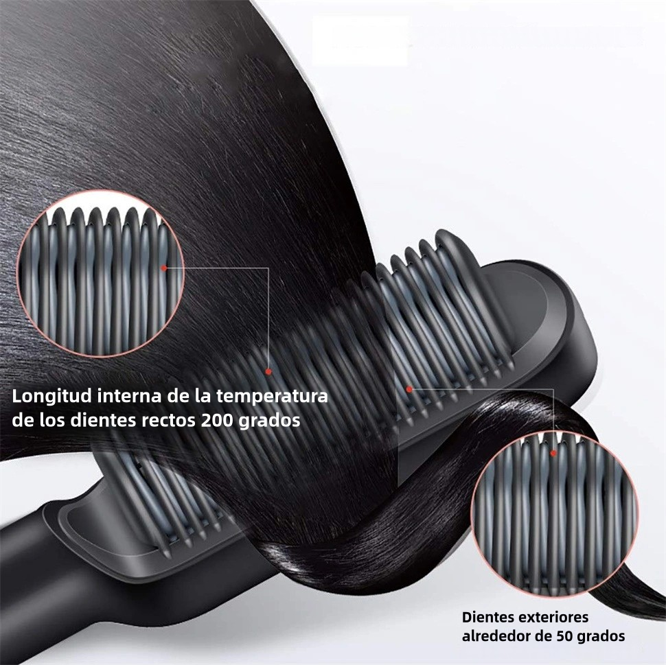 👩🦱 Peine Alisador 2en1 (30% OFF) 👩