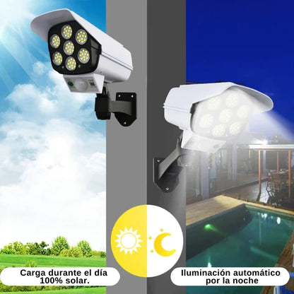 Pack X3 Foco Solar Tipo Cámara Sensor – ¡Compra 1 y llévate 2 MAS GRATIS!