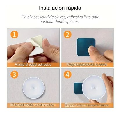 Lámpara LED Inteligente con Sensor de Movimiento 3X1