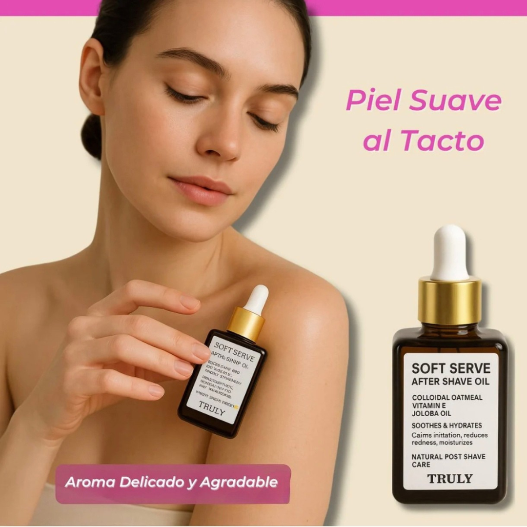 TrullyBeauty™ – Aceite Post Depilatorio + Guía Gratis para piel suave