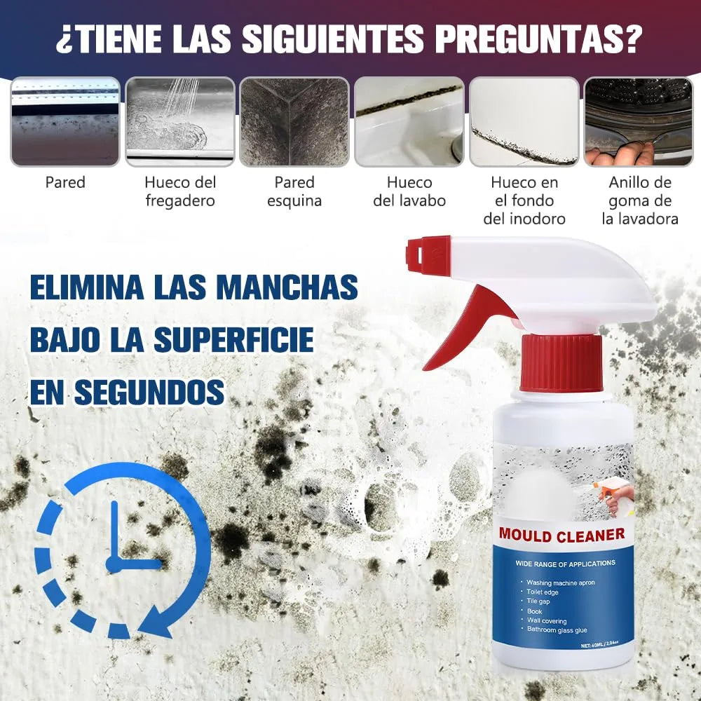 Spray Eliminador de Moho – Limpieza profunda, hogar saludable y ahora en promo 2x1