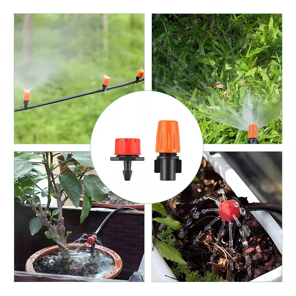 Kit de Riego Automático 10M + Accesorios ¡Con Boquillas GRATIS!