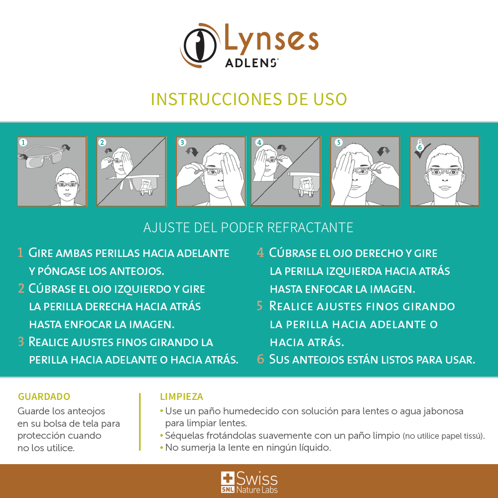 LYNSES Autograduables – Un solo par para ver de cerca, lejos y a media distancia