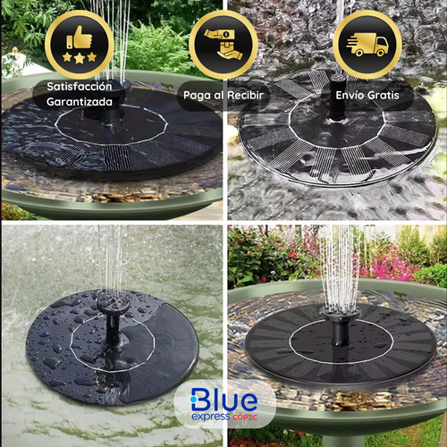 Fuente de Flor Solar (30% OFF) 🌞