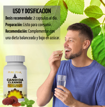Candida Cleanse™ elimina toxinas, regula tu digestión