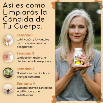 Candida Cleanse™ elimina toxinas, regula tu digestión
