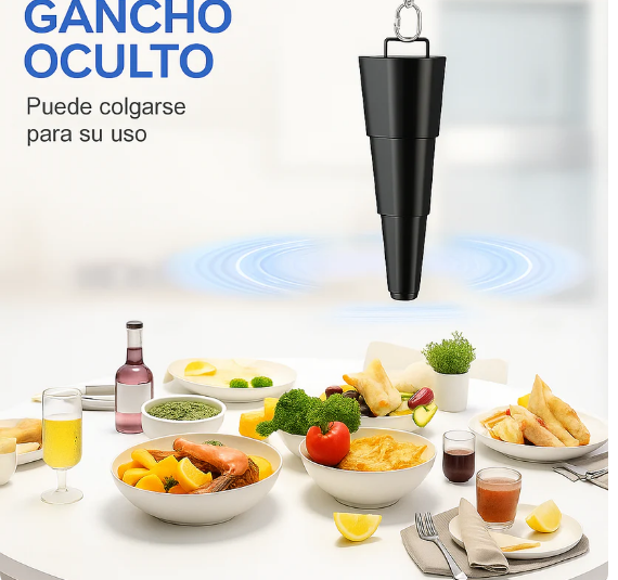 Ventilador Repelente de Moscas™ - Comé tranquilo, sin moscas alrededor