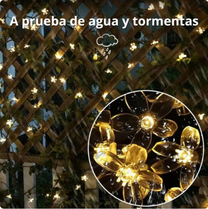 Luces Solares Florales – Decorá tu espacio sin enchufes ni esfuerzo