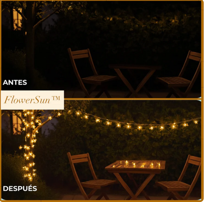 Luces Solares Florales – Decorá tu espacio sin enchufes ni esfuerzo