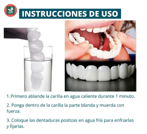 Carillas Instant Smile™: ocultan manchas, espacios y torceduras en minutos, desde casa
