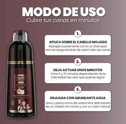 Shampoo Pinta Canas Max Belle – Color impecable sin peluquería, sin complicaciones