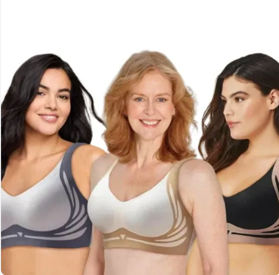 3x1 Brasieres Push-Up Sin Varillas – Soporte real con la comodidad que tu cuerpo merece