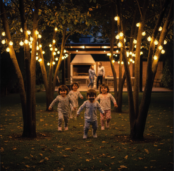 Guirnalda Solar Esférica de 3 metros PAGA UNA Y TE LLEVAS 2 GRATIS