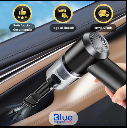 Mini Aspiradora Inalámbrica 🚘 (30% OFF + Envío Gratis)