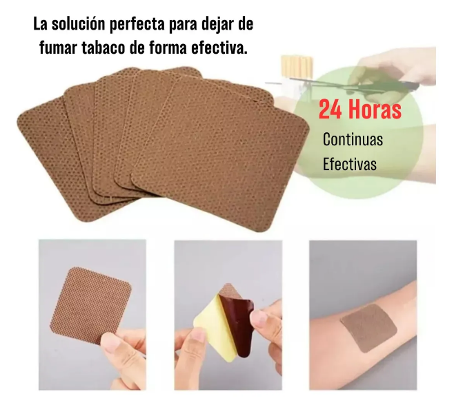 StopFume™ Parches Naturales Antitabaco - 30 días tratamiento