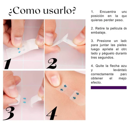 Parches Antiedad Tirante™ – Reduce arrugas y flacidez en minutos