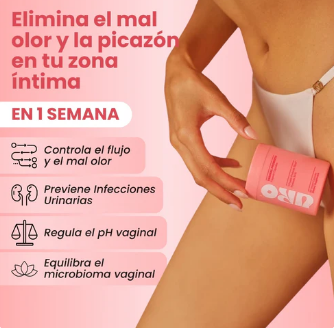 URO Vaginal Probiotic – Dile adiós al mal olor, el flujo y las molestias íntimas
