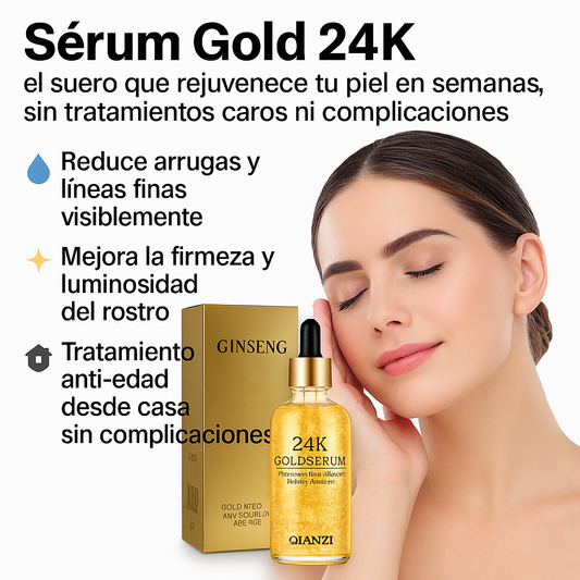 2x1 Sérum Gold 24K – el suero que rejuvenece tu piel en semanas, sin tratamientos caros ni complicaciones