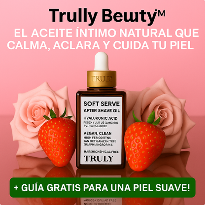 TrullyBeauty™ – Aceite Post Depilatorio + Guía Gratis para piel suave