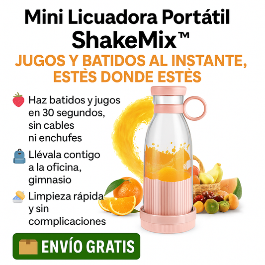 ShakeMix™ – Jugos y batidos al instante, estés donde estés