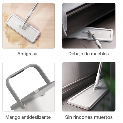 Clean Magic™ Palo 360° + Balde GRATIS + Trapo GRATIS