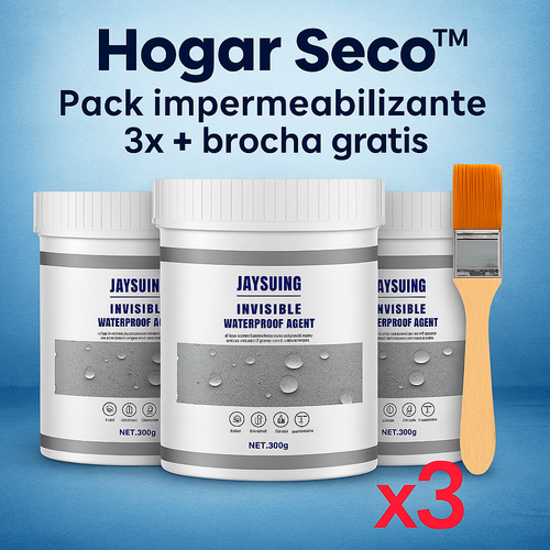 Sellador Impermeable X3 – Olvídate de goteras y humedad con una sola aplicación