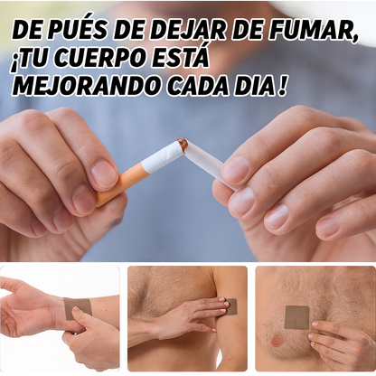 StopFume™ Parches Naturales Antitabaco - 30 días tratamiento